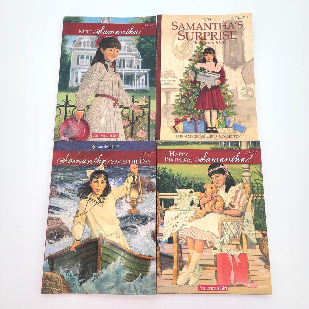 American Girl Samantha (1904) Book Lot of 4: Books 1, 3, 4 & 5